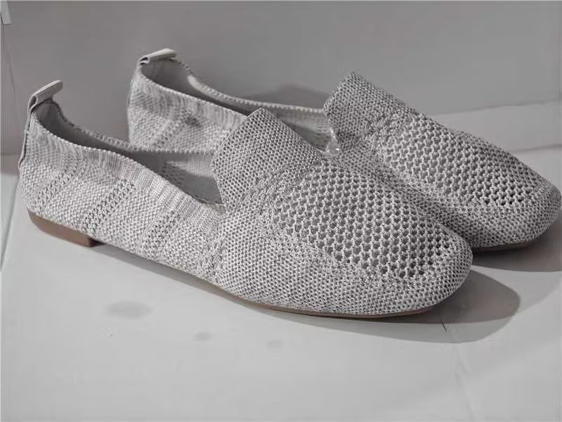 Chaussures de sport plates basses à bout rond pour femmes