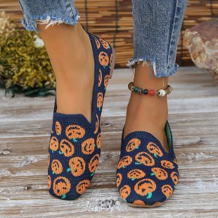 Chaussures de sport plates basses à bout rond pour femmes